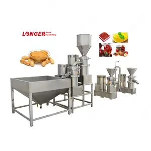 Factory Making Date Paste Colloid Mill Bean Grinder Cocoa Grinding Machine