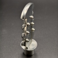 Bouchon de bouteille de vin personnalisé en alliage de zinc, design tête de guitare, vente en gros, cadeau