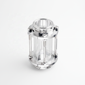 304/316L 스테인리스 스틸 광택 플랜지 사이트 글라스 웨이퍼 타입 및 용접 플랫 - Product Image 6
