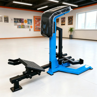 Équipement de musculation professionnel de haute qualité en acier pour salle de sport, machine à ramer inclinée commerciale