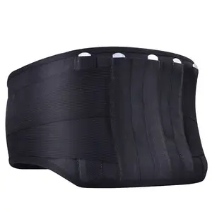 Ajustável aço cintura suporte compressão respirável cintura aparador metal tira lombar cinta cintura suporte cinto