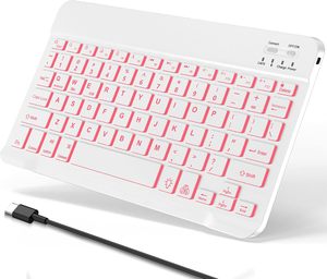 Tùy chỉnh RGB toetsenbord <span class=keywords><strong>Mini</strong></span> tastiera <span class=keywords><strong>Bluetooth</strong></span> teclado inalambrico Bàn Phím <span class=keywords><strong>Mini</strong></span> Giá ma thuật bàn phím cho <span class=keywords><strong>ipad</strong></span> 9na thế hệ - Product Image 4