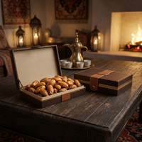 Boîte cadeau de luxe personnalisée aux dattes rouges |   Boîte à fermeture magnétique rigide de qualité supérieure pour jujubes |   Emballage alimentaire haut de gamme en gros