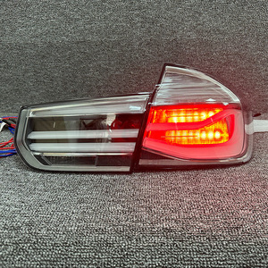 2013-2018 Auto GTS Style Dot Emark <b>LED</b> Rear Tail <b>Light</b> Lamp Smoked Yellow With <b>Red</b> Lens for F30 F35 F80 Condition New for F3 - Product Image 4