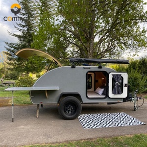Autocaravana ligera Campervans, caravana <span class=keywords><strong>anfibia</strong></span> de lujo, remolque 4x4, con estante de techo - Product Image 6