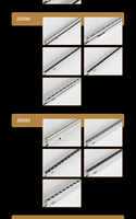 Lampu Kabinet Linear LED DC 24V Tahan Air Dapat Diredupkan Aluminium PC 3000K 4000K 6500K Pemasangan Permukaan atau Tersembunyi Pencahayaan Hotel