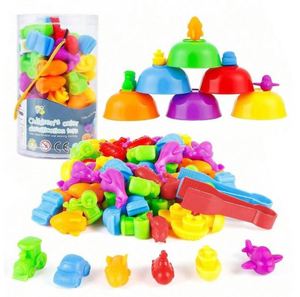 Jouets éducatifs pour enfants de 2 à 8 ans, cadeaux d'anniversaire, jouets sensoriels, jouets Montessori pour compter les dinosaures - Product Image 5