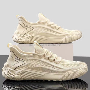 Precio bajo Henan malla personalizada transpirable peso ligero bajo MOQ en stock campus zapatos deportivos zapatos para correr hombres alma zapatos de hombre - Product Image 3