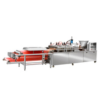 Ligne de production de pain : machine à fabriquer le pain arabe, le pain plat, le burrito, la crêpe, la tortilla, le roti, le shawarma, le lavash - Prix