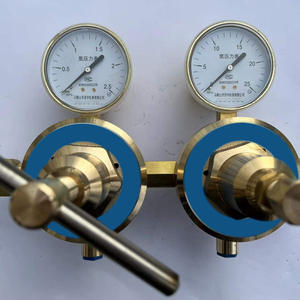 Regulador de Presión de Nitrógeno de Doble Etapa YQJ-11, Control Manual, Válvula de Reducción de Tubería de Doble Manómetro - Product Image 5