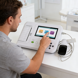 Espirómetro Profesional para el Departamento de Respiración del Hospital con Rango de Volumen de 0 a 10 L y Alta Precisión - Product Image 1