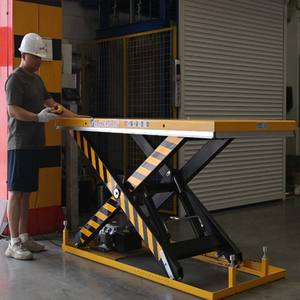 Gunting listrik tiga titik 1ton 2ton 4ton Inground Hydradulic gunting meja angkat dengan sertifikasi CE ISO - Product Image 5