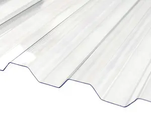 0.8毫米聚碳酸酯透明波纹屋面板