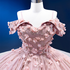 Robes de soirée formelles sans manches RSM222161, jolies robes de soirée longues avec des appliques en dentelle, nouvelles - Product Image 4