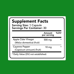 Cápsulas de Vinagre de Sidra de Manzana Más Vendidas con Vinagre de Sidra de Manzana Orgánico que Ayuda a Controlar los Niveles Saludables de Azúcar en la Sangre - Product Image 2