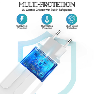 หัวแปลง1A QC3.0ปลั๊กเสียบ USB ชาร์จเร็วอะแดปเตอร์ชาร์จเร็วสำหรับโทรศัพท์มือถือแอนดรอยด์ไอโฟน - Product Image 6