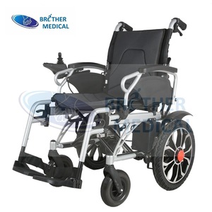 Silla de ruedas eléctrica Plegable ligera Silla de ruedas eléctrica de aleación de aluminio con batería larga Fácil de operar - Product Image 1