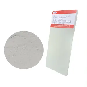 RAL7035 Fluorocarbono Brillo medio Color blanco liso Termoendurecible Pulverización electrostática Recubrimientos en polvo para superficies metálicas