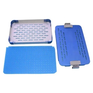 Dụng cụ y tế tiện lợi chứa Hợp kim nhôm khử trùng bằng tay với khóa Snap nhiều kích cỡ cho cơ sở phẫu thuật - Product Image 3