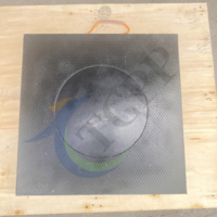 Plaques de support pour bétonnière Putzmeister en HDPE, pièces de pompe à béton, plaque de support de grue robuste, pied/pied de grue, 60*60cm