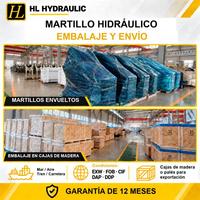Marteau hydraulique latéral HL1550 SB121 pour excavatrices R936 R290 avec burin de 155 mm