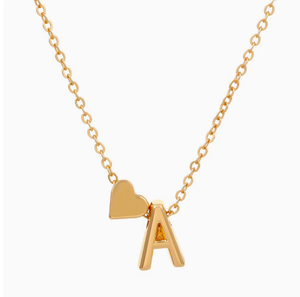 Venta al por mayor más barata: Peque<span class=keywords><strong>ñ</strong></span>o colgante de <span class=keywords><strong>letra</strong></span> dorada de aleación con corazón <span class=keywords><strong>y</strong></span> 26 letras mayúsculas del alfabeto, de moda. - Product Image 4