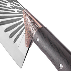 Forged Dragon Scale Knife 19.5 Cm Stainless Steel Hand Forged Butcher Knife Kitchen Chopping Slicing Tool - Product Image 3