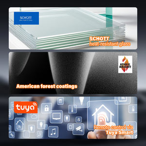 เม็ดไม้เตาผิงแบบตั้งเดี่ยวสำหรับให้ความร้อนเป็นมิตรต่อสิ่งแวดล้อมโดยปราศจากควัน - Product Image 5