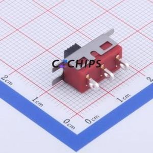 SS-12D16L3R Slide Switch Through hole Component (THT) Switch Single Pole Double Throw Rectangle Pin Header PC Pin 12.9mm - Product Image 2