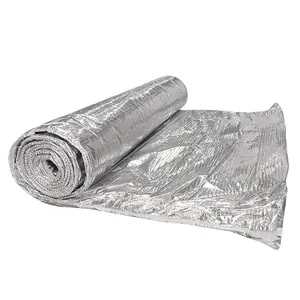 Low Price High Density Aluminum Film Insulation Heat Resistant Foam Pearl Cotton Laminated Foil Insulation For Metal Building