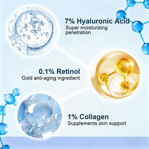 <span class=keywords><strong>Crème</strong></span> hydratante pour le visage multi-effets synergiques à l'acide hyaluronique et au collagène, super éclaircissante, réparatrice, pénétrante - Product Image 3