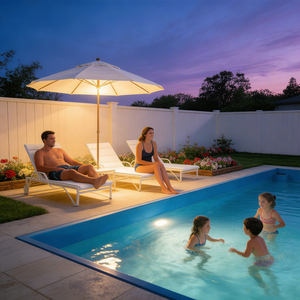 Piscine en vinyle, piscine géante, piscine tasse à thé, piscine de couture, piscine Fluidra, piscine à remous, piscine avec chaise à clapet, piscine, réservoir de piscine - Product Image 3