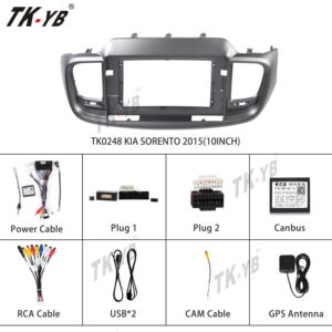 <span class=keywords><strong>2015</strong></span> para KIA <span class=keywords><strong>Sorento</strong></span> REPRODUCTOR DE DVD para coche soporte de sistema de navegación estilo OEM ajuste Universal ABS montaje de tablero de plástico - Product Image 5