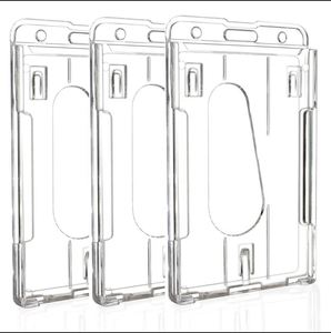 Custom Metal Badge Reel with Dual ID Card Holder Perfect for Employee & Event Access - Product Image 3