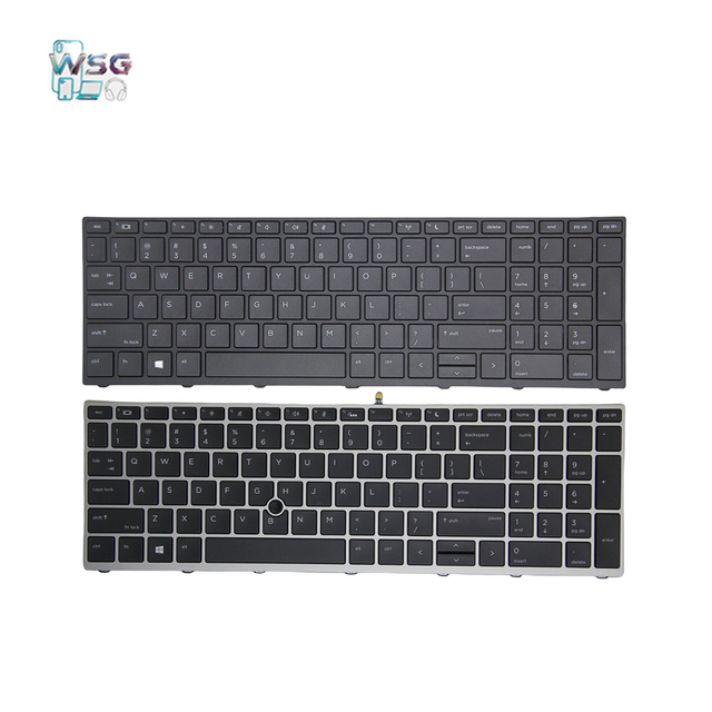 SZ-Wisbuild New Full Size LED Plastic Laptop Keyboard for Probook 450 G5/455 G5 US Version with 12 Months Warranty