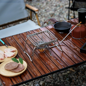 Support de brûleur extérieur en acier inoxydable, grille de barbecue portable, support de plaque de cuisson avec sac de rangement - Product Image 2
