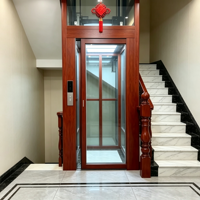 Ascenseur moderne pour petite villa, ascenseur résidentiel personnalisé, livraison directe d'usine, installation intérieure et extérieure