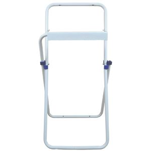 Folding Floor Roll Holder 41x41x78 Cm Industrial <b>Paper</b> Dispenser With Butterfly Lock For <b>Kitchen</b> Storage - Product Image 4