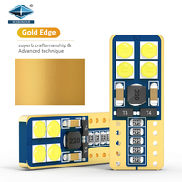 Luz de lámpara LED 3030 SMD T10 Luz automática 12V Nueva condición Señal de giro Lente de lectura de coche Bombillas LED