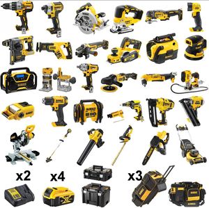 PRIX BAS Nouveau Kit sans fil Dewalt DCZ2096P2X2-XE 18V/54V 9.0Ah/5.0Ah FlexVolt XR Li-Ion 20 pièces avec moteur sans balais - Product Image 1