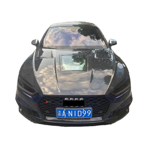 ZNDR Nouveau Capot en Fibre de Carbone Audi A5 S5 RS5 2017-2024 Auto-adhésif Style Transparent Amélioré - Product Image 1