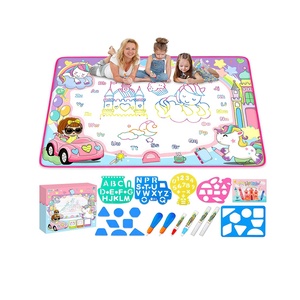 2024 Kinderen 40X28 Inch Schilderij Schrijfkleur Doodle Tekening Mat Speelgoed Educatief Speelgoed Peuter Cadeau - Product Image 1