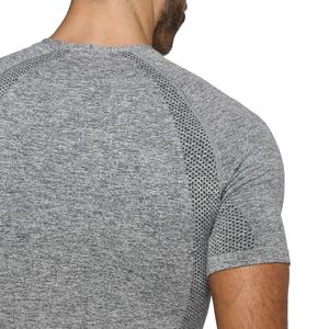 Customised Slightly Hot Selling Seamless Raglan Sleeves Slim Fit <b>Muscle</b> Sportswear Gym Men <b>T</b> <b>Shirt</b> - Product Image 5