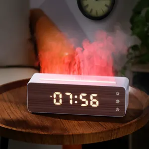 Humidifier Fragrance Oil Aroma Diffuser Aroma Flame Diffuser Scent Aroma Diffuser With Alarm Clock