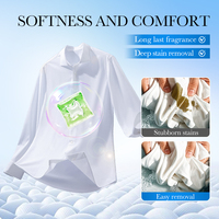 SADOER Freesia OEM label privé dosettes de détergent à lessive parfum durable adoucit les perles de gel de nettoyage pour le lavage des vêtements