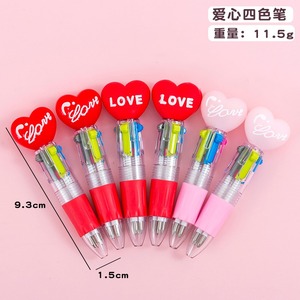 Bolígrafos de Plástico de Cuatro Colores Mini, con Diseño Navideño de Dibujos Animados, para Material Escolar y Regalos Promocionales - Product Image 2