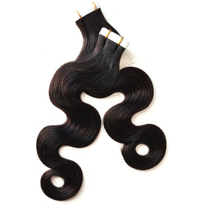 Extensiones de Cabello Humano con Cutícula Alineada de 50g, 3b 3C, Rizado Profundo Jerry Yaki, Ondulado Natural, Afro Kinky Liso, Rizado Birmano, con Cinta Adhesiva - Product Image 3