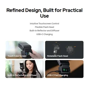 Flash pour appareil photo Godox <span class=keywords><strong>IFlash</strong></span> IT32 TTL avec montage magnétique, déclencheur flash sans fil X5 pour appareil photo Sony Nikon Canon Fujifilm Olympus - Product Image 4