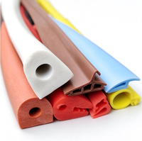 Bande d'étanchéité en mousse de silicone résistante aux hautes températures, joint d'étanchéité en éponge de silicone pour four, armoire et machines