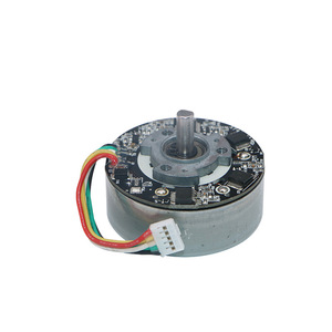 Motor CC sin escobillas 5520 de 6000 RPM, 56 mm, montaje de brida, imán permanente, totalmente cerrado, para pistola de masaje - Product Image 2